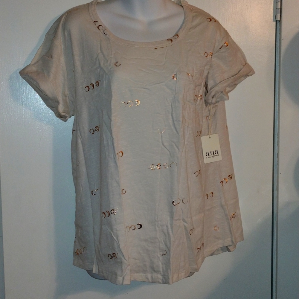 Women Shirt ana pocket tee
